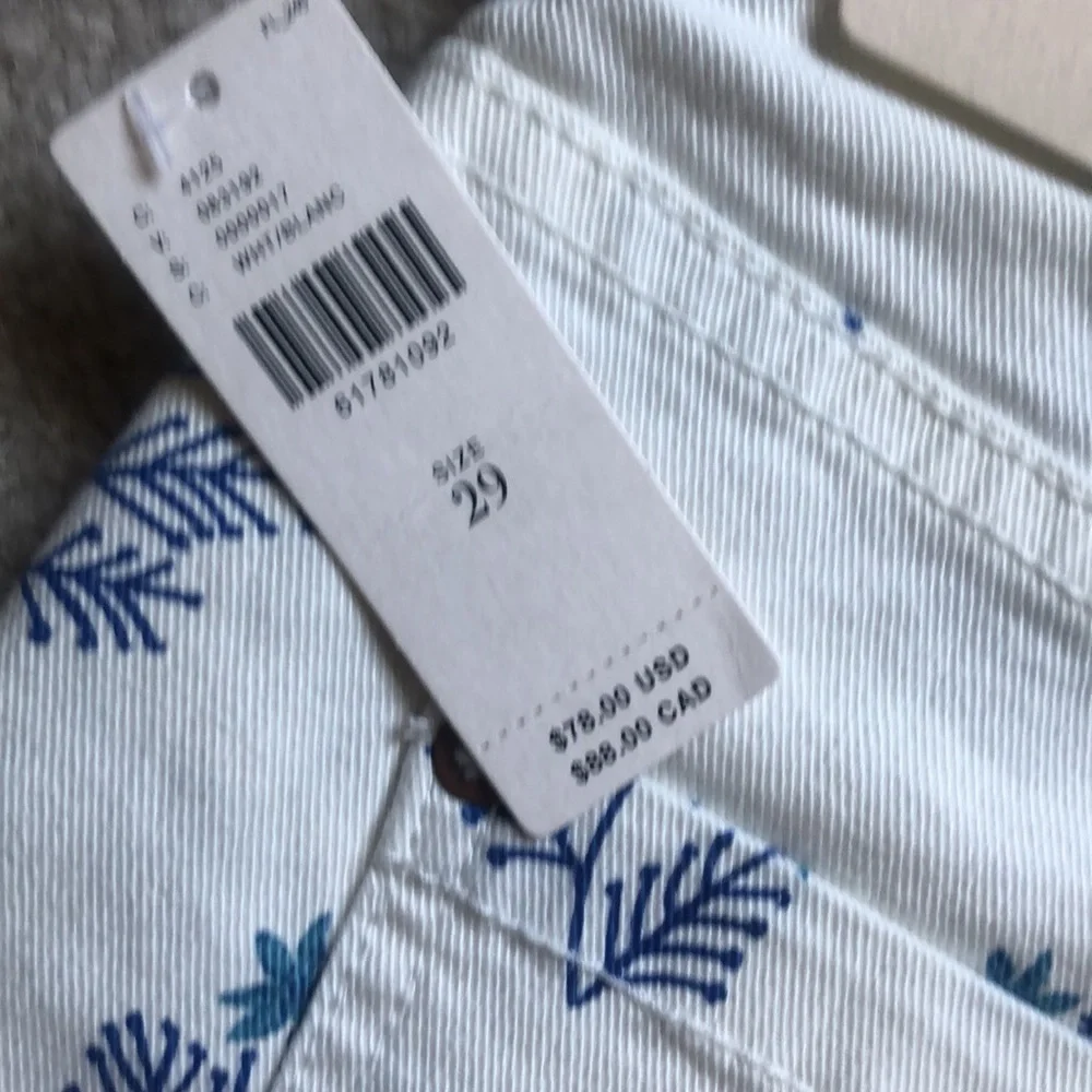 NWT Anthropologie Pilcro Denim Button Fly Shorts 29 - Picture 3 of 4